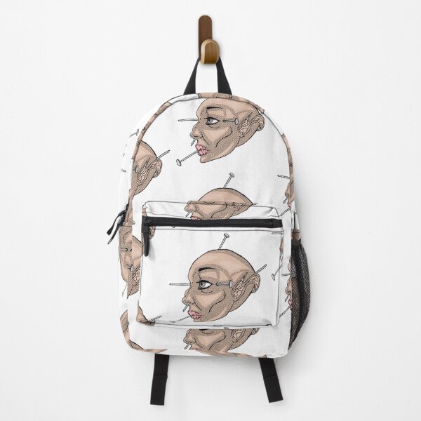 Item preview, Pierced Head Surreal Grotesque Portrait designed and sold by TheWitchCoven.