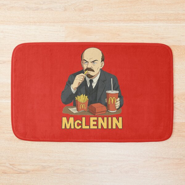 Item preview, McLENIN – Retro Anime Fast Food Parody designed and sold by denis90ch.