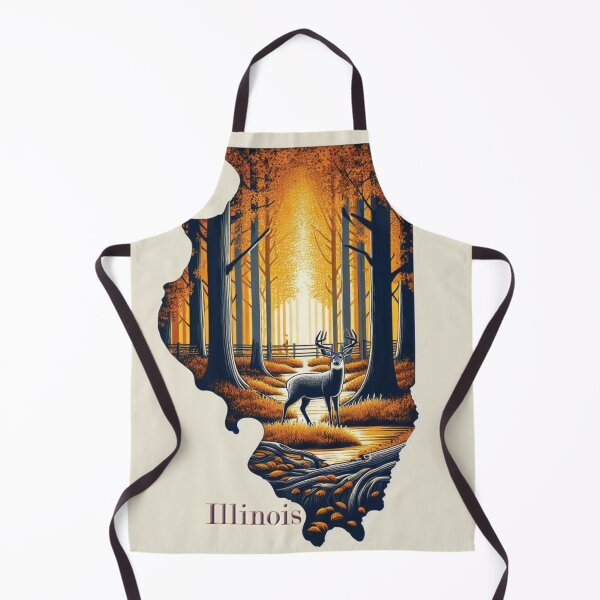 Item preview, Illinois: White-Tailed Deer  designed and sold by CornerStone57.