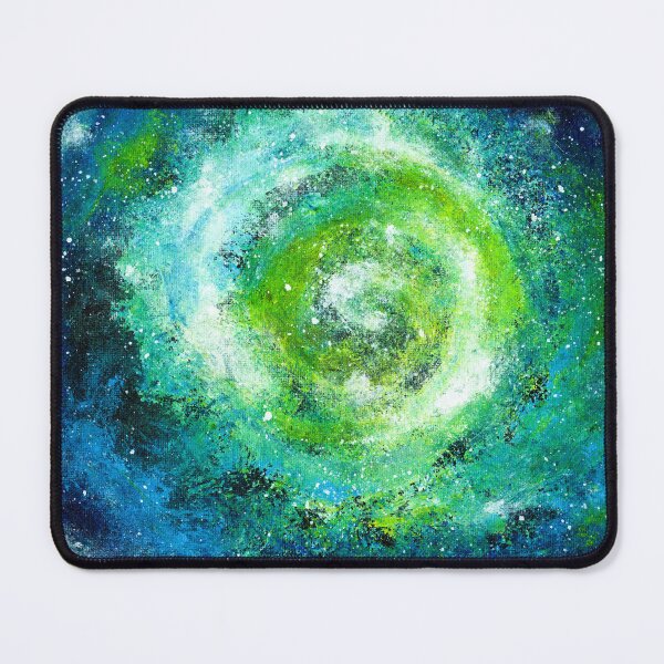 Item preview, Green Galaxy Acrylic Painting (Normal) designed and sold by BLAAAAASK.
