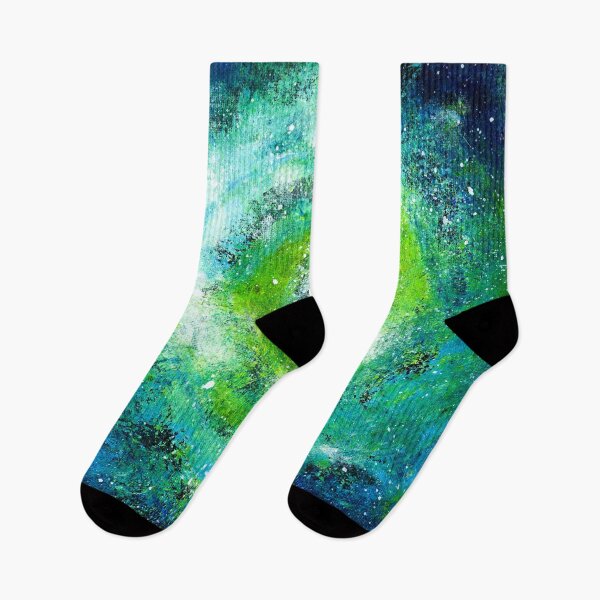 Item preview, Green Galaxy Acrylic Painting (Normal) designed and sold by BLAAAAASK.