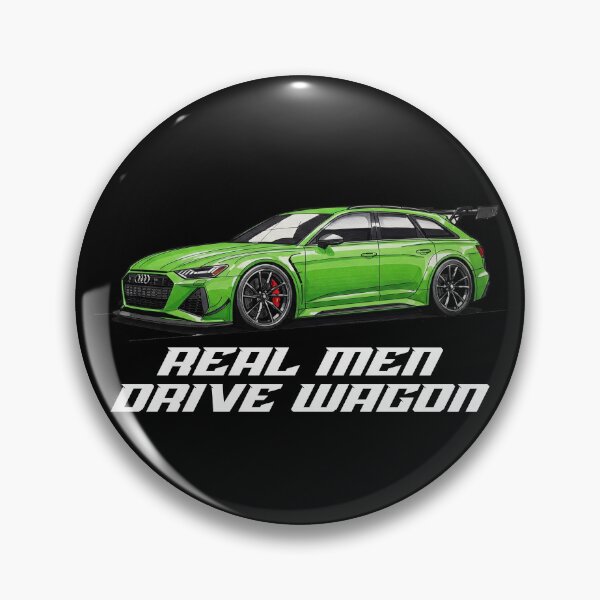 Item preview,  Real Men Drive Wagons designed and sold by Six Deers.