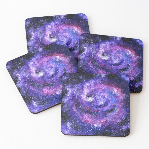Item preview, Purple Galaxy Acrylic Painting (Normal) designed and sold by BLAAAAASK.