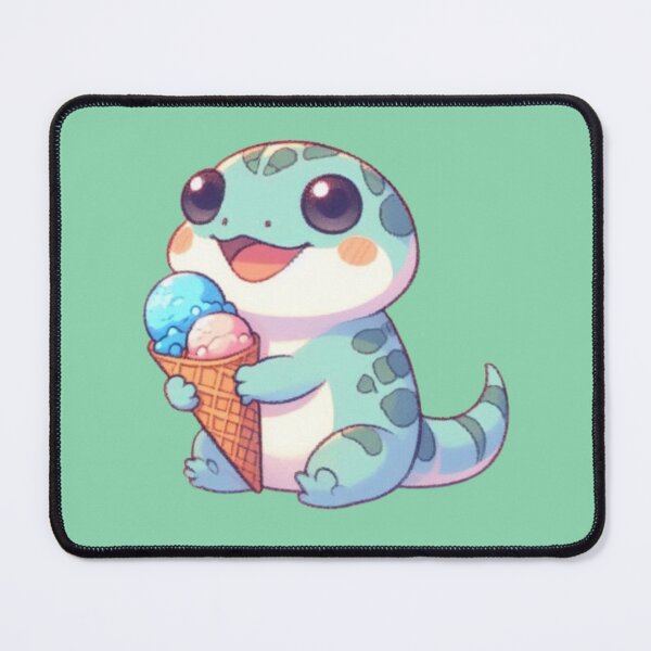Item preview, Chameleon with Ice Cream designed and sold by Lastsnoww.