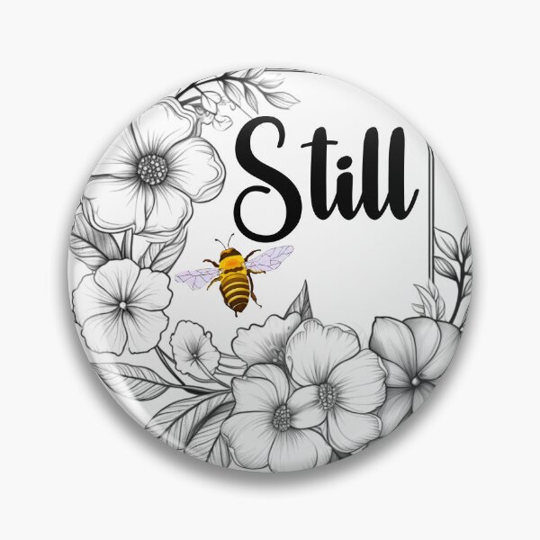 Item preview, Bee Still Floral Frame 1 designed and sold by AnTartstudios.