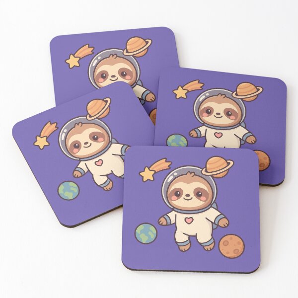 Item preview, My sloth astronaut drawing designed and sold by Blondiabshop.