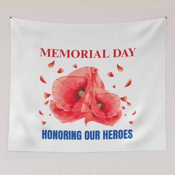 Item preview, Veterans Day Memorial Vintage Poppy Flower designed and sold by Minimalismat.