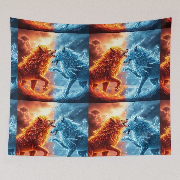 Item preview, Eternal Clash Fire vs. Ice Dawn designed and sold by C1self.