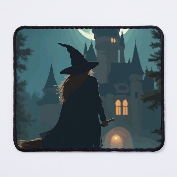 Item preview, A little witch and her dog venture into the dark. designed and sold by Whose-sweat.