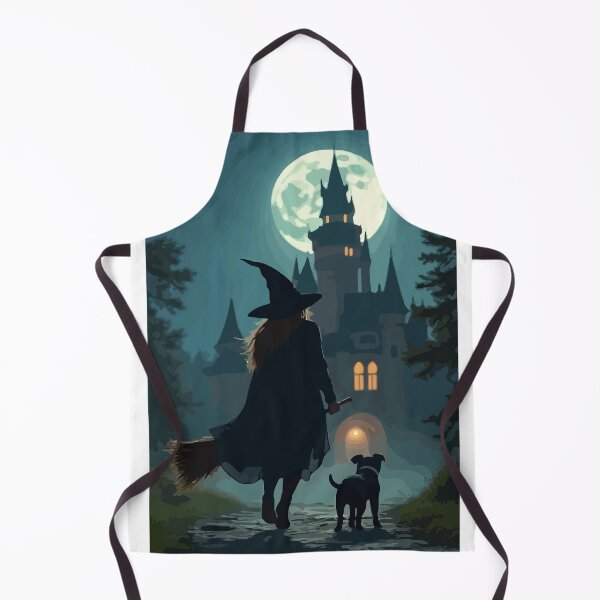 Item preview, A little witch and her dog venture into the dark. designed and sold by Whose-sweat.