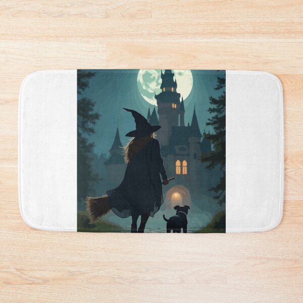 Item preview, A little witch and her dog venture into the dark. designed and sold by Whose-sweat.