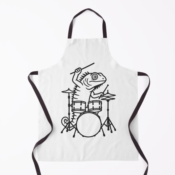 Item preview, Funny Iguana Drummer Drumming Drums Music Lover Boys Girls designed and sold by rafaeltto.