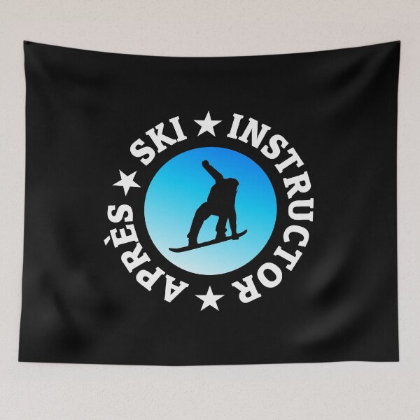 Item preview, Après-Ski Instructor Snowboard designed and sold by theshirtshops.