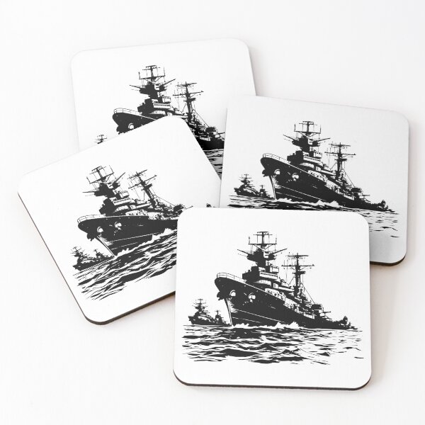 Item preview, Warship Naval Battle Fleet Frigate Ocean Vessel Carrier designed and sold by inkoutninja.
