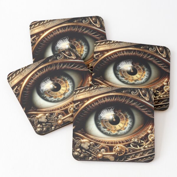 Item preview, Steampunk Clock Eye designed and sold by Intriguing Designs.