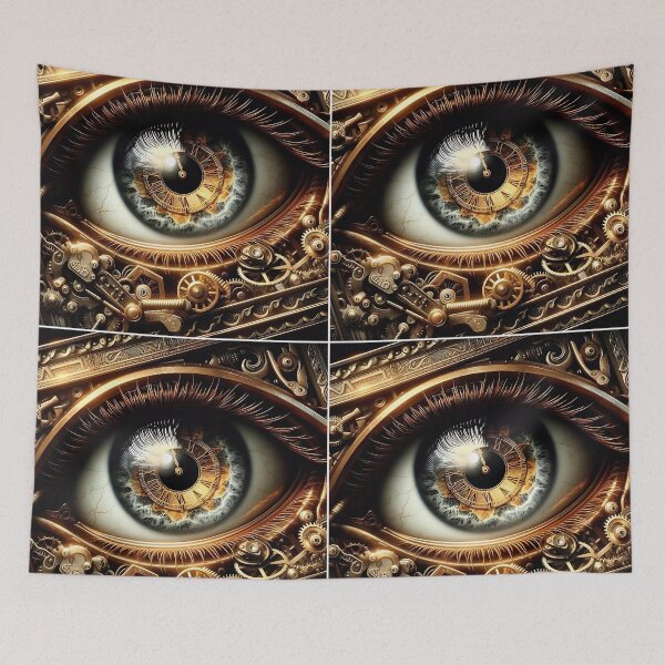 Item preview, Steampunk Clock Eye designed and sold by Intriguing Designs.