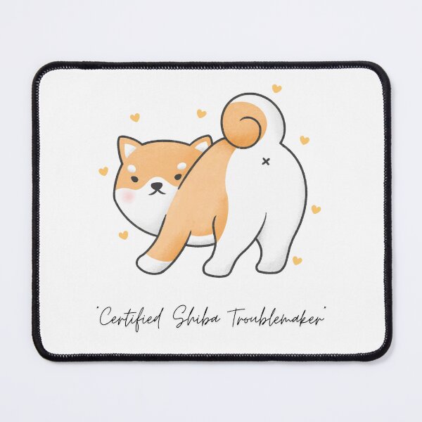 Item preview, Funny Shiba Inu Butt Pose – Cute and Cheeky Dog Design for Shiba Lovers and Pet Fans designed and sold by KindInk.