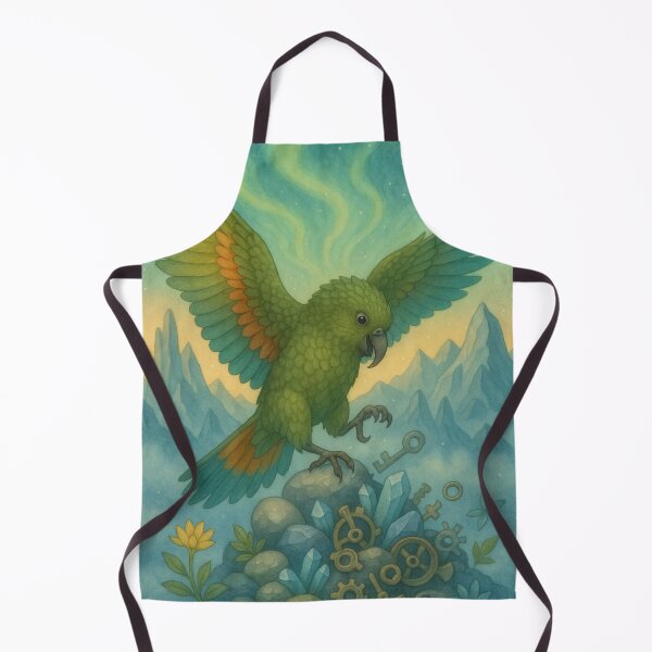 Item preview, Kea Parrot of the Aurora Peaks designed and sold by mia-miranda.