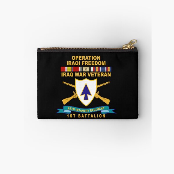 Item preview, Army - 26th Infantry Regiment - DUI w Br - Ribbon - TOP - 1st Bn w IRAQ SVC  X 300 designed and sold by Military Insignia Products.