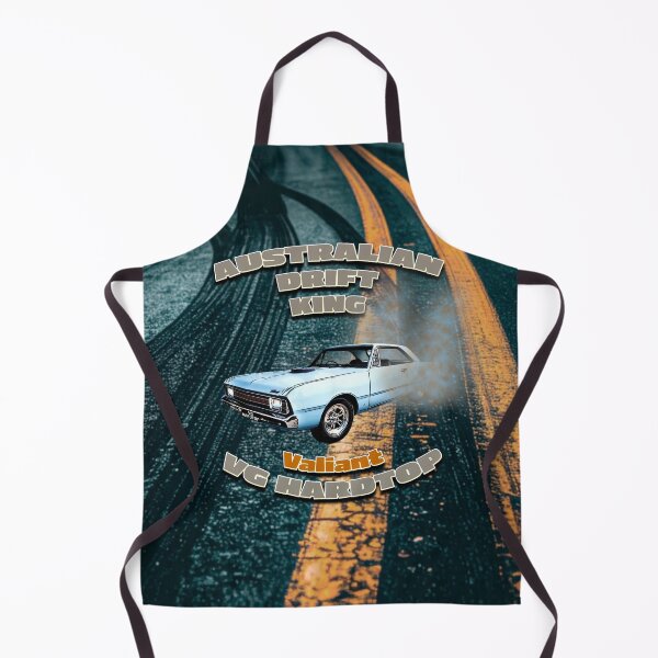 Item preview, VG Valiant Hardtop Drift King – Australian Muscle Car (Black Background) designed and sold by Michael van der Hoorn.