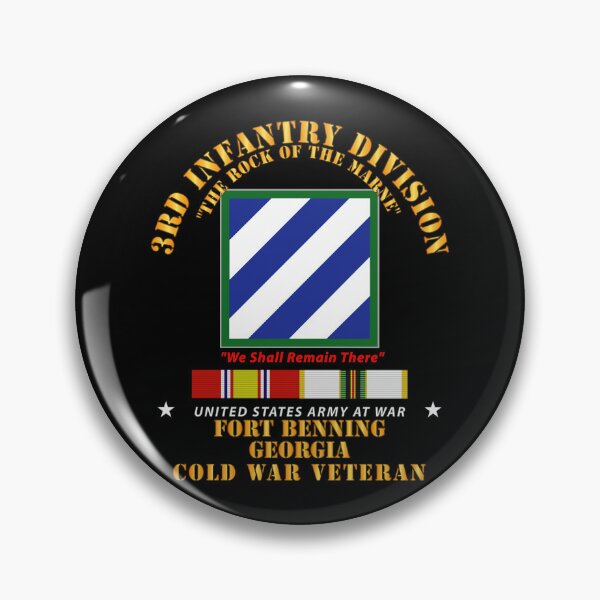 Item preview, Army - 3rd ID - Fort Benning GA w Cold War SVC designed and sold by Military Insignia Products.