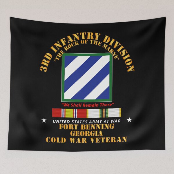 Item preview, Army - 3rd ID - Fort Benning GA w Cold War SVC designed and sold by Military Insignia Products.