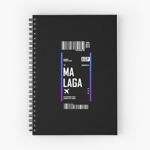 Item preview, Malaga City Sticker  designed and sold by TulipaGraphics.