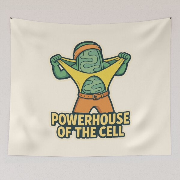 Item preview, Mitochondria Powerhouse of the cell designed and sold by labstud.