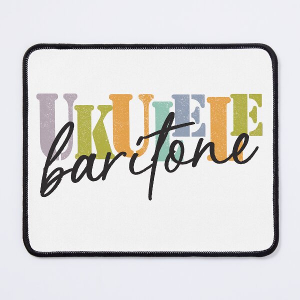 Item preview, Baritone Ukulele color and black designed and sold by UkeverseGifts.