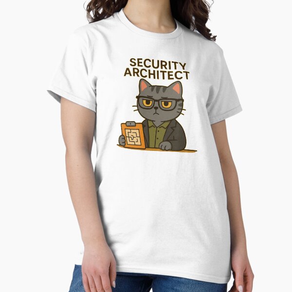 Item preview, Cyber Cat: Security Architect in Action designed and sold by Geek in Nerd.