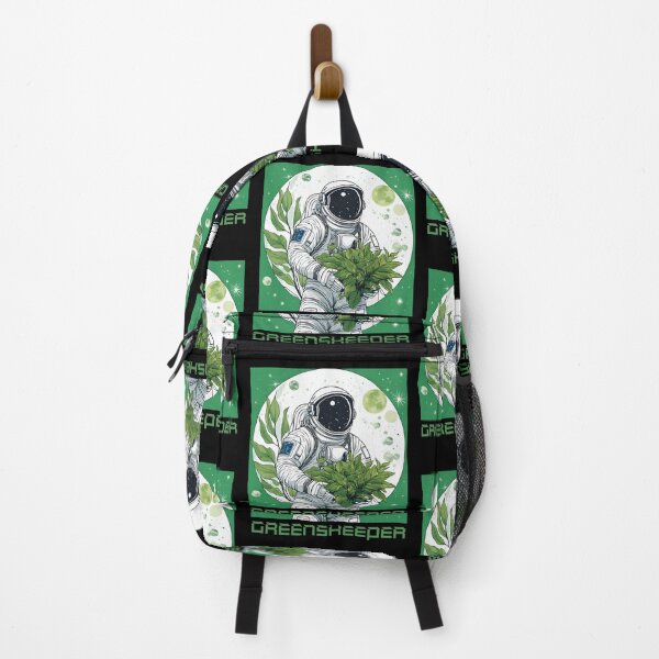 Item preview, Space Mission, Astronaut in space , Astronaut with a green flower in a pot, Flower Lover, Holticulturist, Green Planet, Green Astronaut, Greenskeeper designed and sold by KolorellaS.