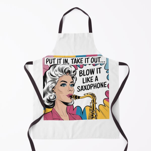 Item preview, Saxy and She Knows It, saxophone, music, funnyfits70, Humor, Funny, retro, vintages, funny quotes, animal humor, designed and sold by FunnyFits70.