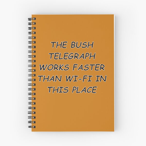 Item preview, Bush Telegraph designed and sold by Yolanda Caporn Art.