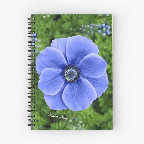Item preview, Indigo Anemone ~ A Cool Beauty designed and sold by SummerJade.
