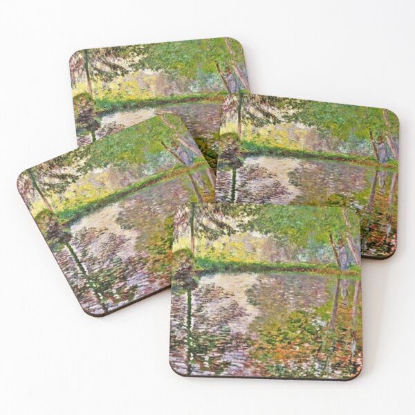 Item preview, The Lake Montgeron, 1876 by Claude Monet. designed and sold by CristalleLisa.
