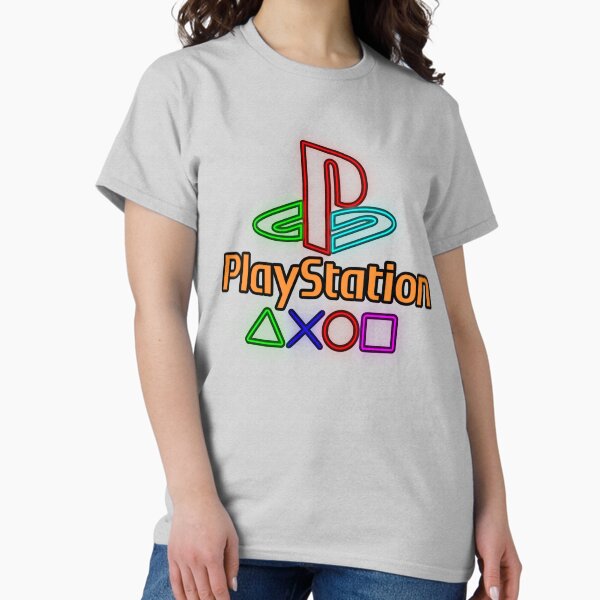 Vista previa del artículo con la obra «Símbolos de neón de Sony Playstation», diseñado y vendido por Wawan35200.