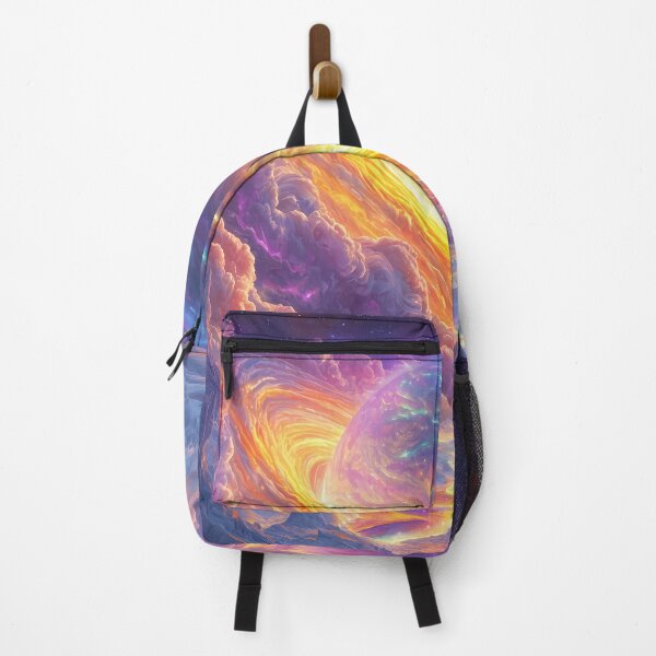 Item preview, Celestial Wonder: Pastel and Neon Cloudscape on a Distant Planet designed and sold by lematworks.