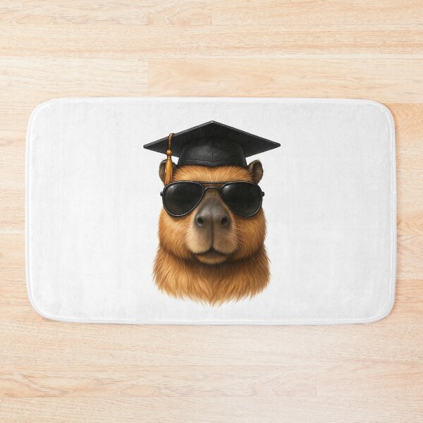 Item preview, Cool Capybara Graduate designed and sold by thebest-2studio.