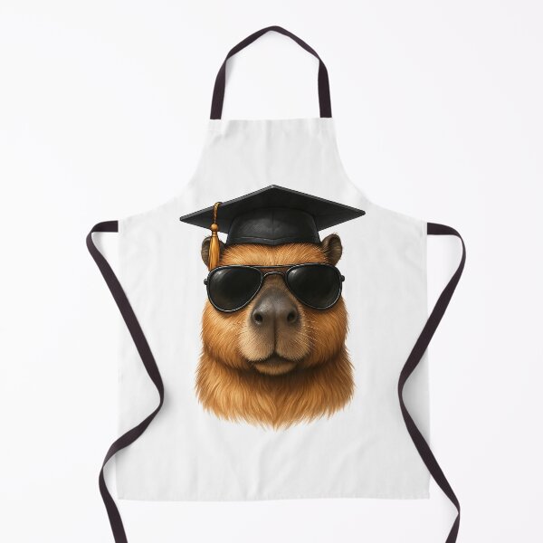 Item preview, Cool Capybara Graduate designed and sold by thebest-2studio.