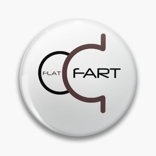 Artikelvorschau, FLAT FART - Schwarze Version entworfen und verkauft von RED-MOUSE.
