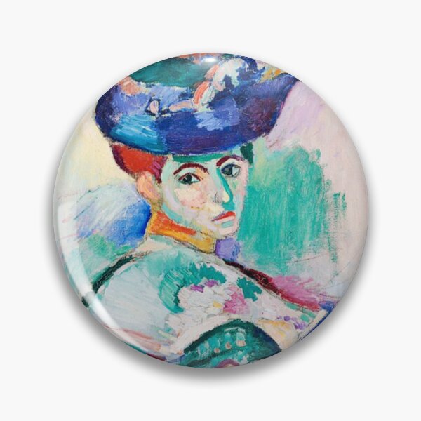 Item preview, Woman with a Hat (French: La femme au chapeau) fauvist Matisse designed and sold by CristalleLisa.