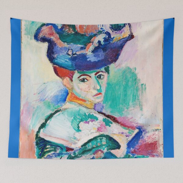 Item preview, Woman with a Hat (French: La femme au chapeau) fauvist Matisse designed and sold by CristalleLisa.