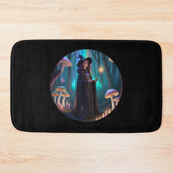 Item preview, Queer Witch in Moonlit Forest – Rainbow Magic & Mystic Vibes 2 designed and sold by SentientGallery.