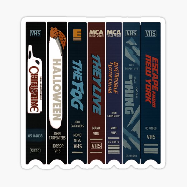 Item preview, John Carpenter Vhs designed and sold by DarrinHowe.