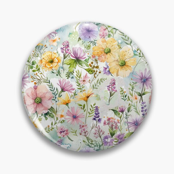 Item preview, Earth Globe Flowers Watercolor designed and sold by CoolPixels.