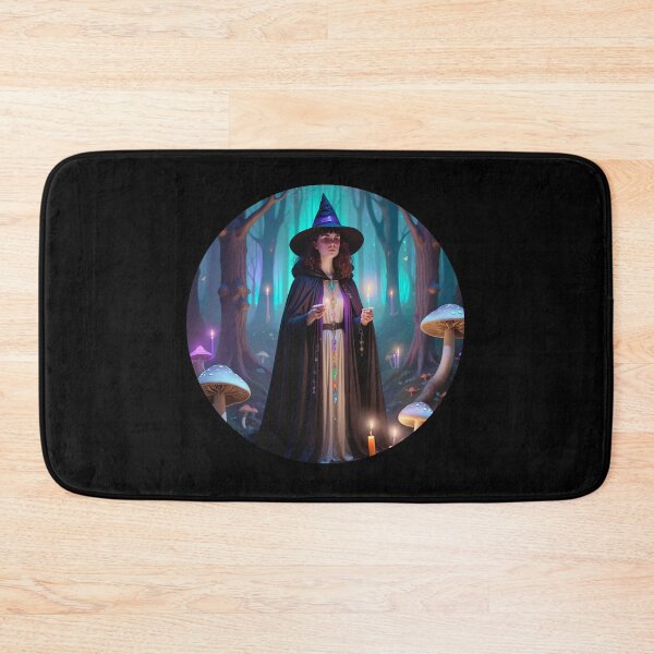 Item preview, Queer Witch in Moonlit Forest – Rainbow Magic & Mystic Vibes 4 designed and sold by SentientGallery.
