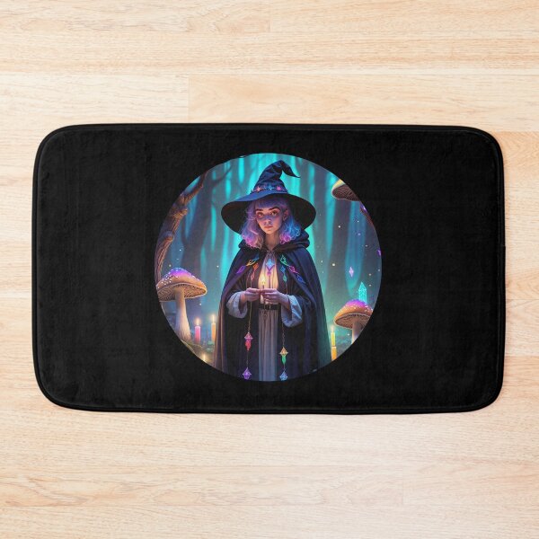 Item preview, Queer Witch in Moonlit Forest – Rainbow Magic & Mystic Vibes 5 designed and sold by SentientGallery.