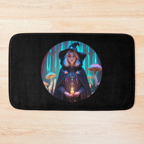Item preview, Queer Witch in Moonlit Forest – Rainbow Magic & Mystic Vibes 6 designed and sold by SentientGallery.