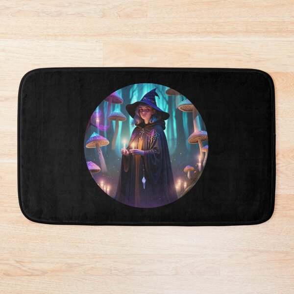 Item preview, Queer Witch in Moonlit Forest – Rainbow Magic & Mystic Vibes 8 designed and sold by SentientGallery.