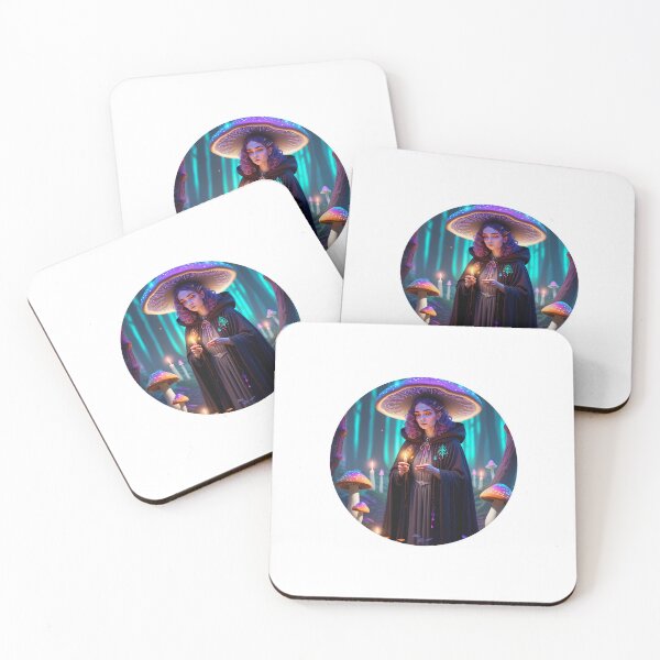 Item preview, Queer Witch in Moonlit Forest – Rainbow Magic & Mystic Vibes 10 designed and sold by SentientGallery.